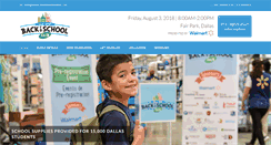 Desktop Screenshot of mayorsbacktoschoolfair.com